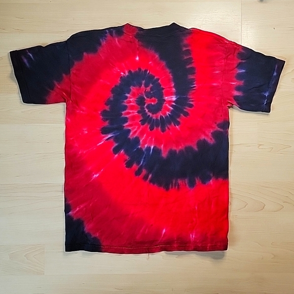 DISNEY PARKS Rockin' Roller Coaster  Youth M Tie Dye Tee - Picture 8 of 8